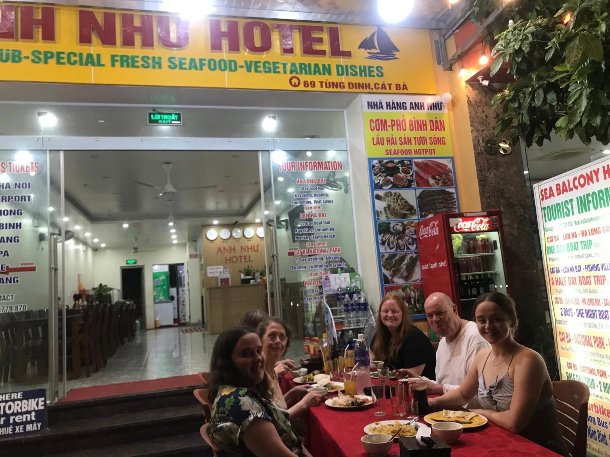 Anh Nhu Hotel Chan Chau Exterior photo